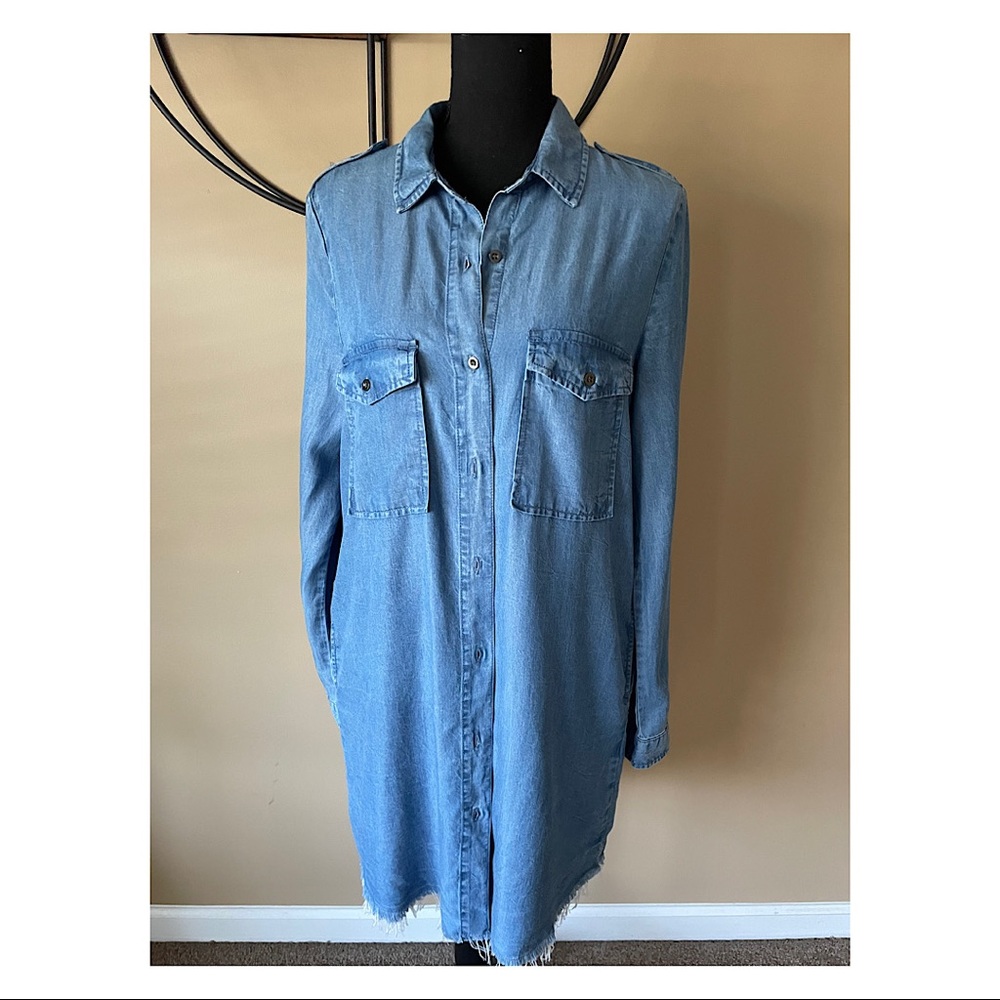 🌟The Jean Shirt Dress🌟